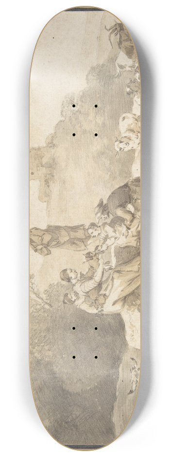 Willem Romeyn - Pastoral 8.25 inch art skate deck