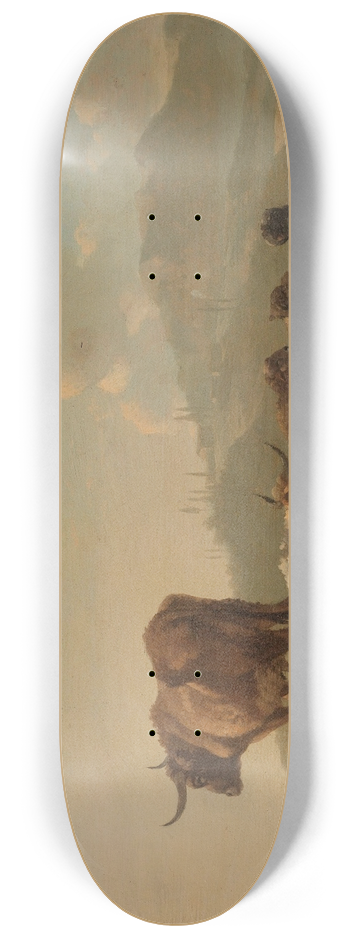 Willem Romeyn - Resting herd 8.25 inch art skate deck