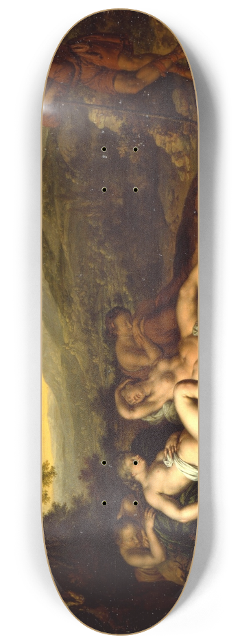 Willem Van Mieris - Cimon and Iphigenia 8.25 inch art skate deck