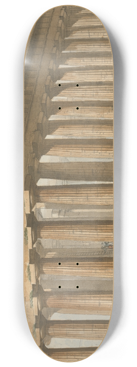 Willey Reveley - Paestum 8.25 inch art skate deck