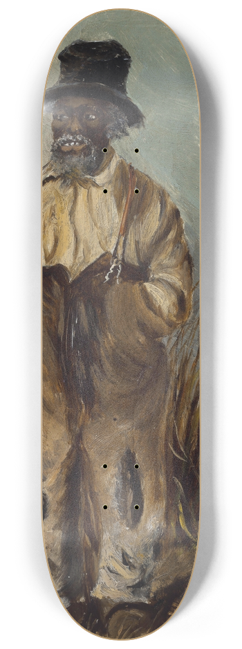 William Aiken Walker - Man with One Suspender 8.25 inch art skate deck
