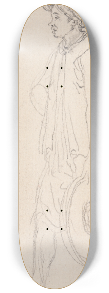 William Alexander - A Beggar 8.25 inch art skate deck