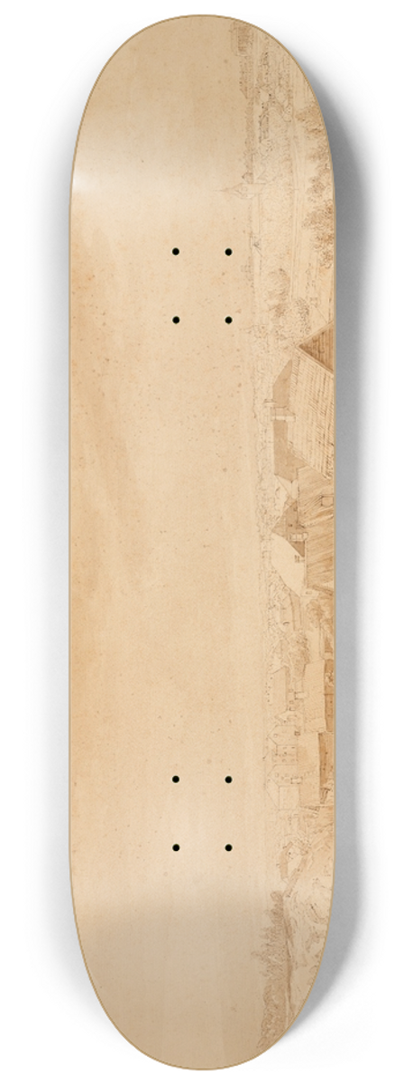 August Matthias Hagen - Vaade Tartule liivaaugust 8.25 inch art skate deck