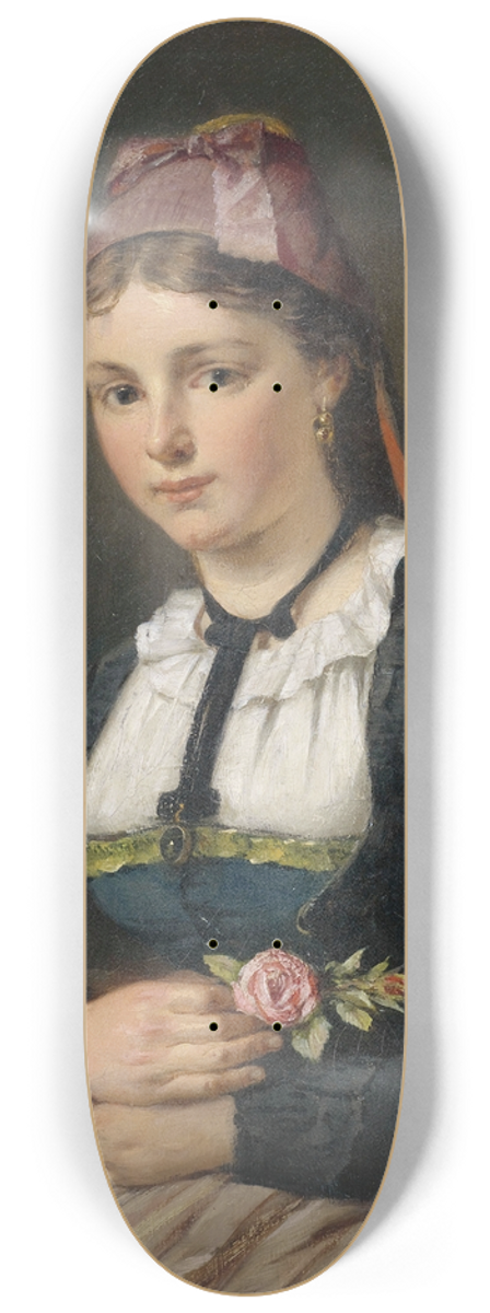 August Mller - Schwarzwaldmdchen 8.25 inch art skate deck
