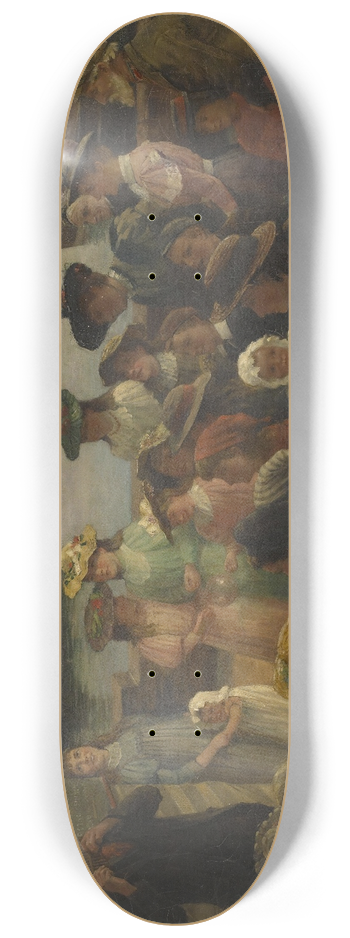 William Barr - Punch And Judy Show 8.25 inch art skate deck