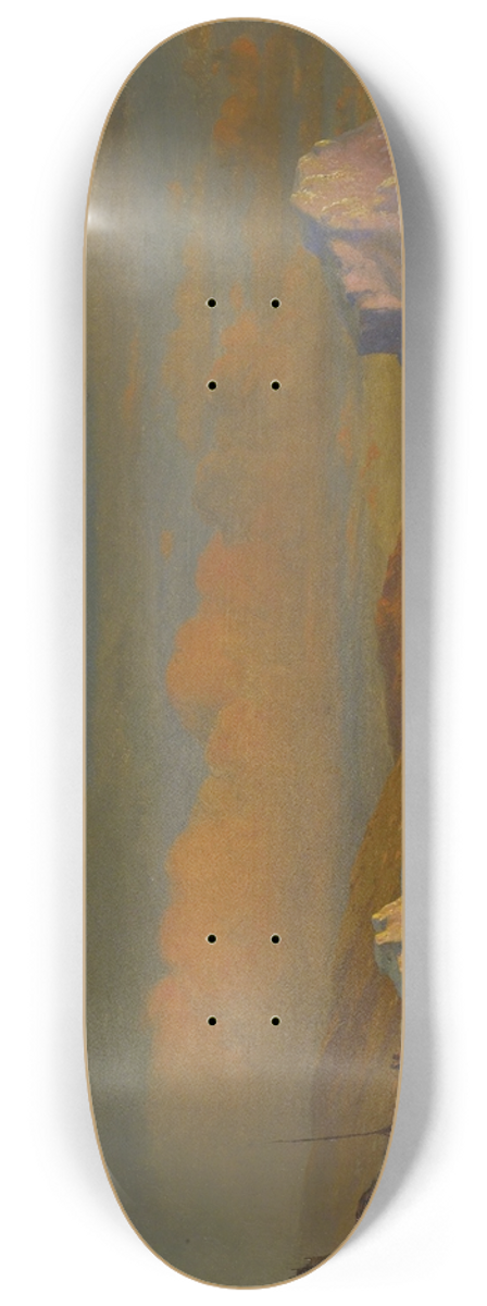 William Bradford - Arctic Sunset 8.25 inch art skate deck