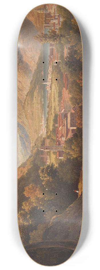 William Cowen - Blick ber Como Und Den Comer See 8.25 inch art skate deck