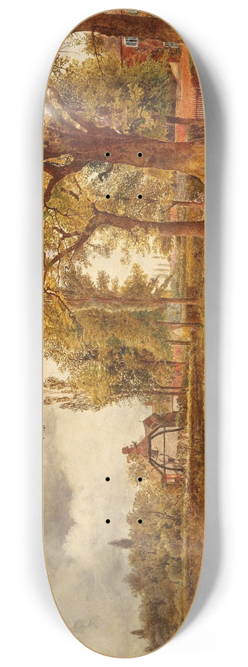 William Davis - At Hale, Lancashire 8.25 inch art skate deck