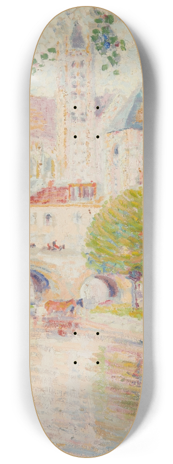 William Emile Schumacher - Le Long de la Rivire 8.25 inch art skate deck