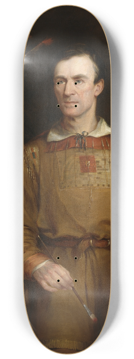 William Fisk - George Catlin 8.25 inch art skate deck