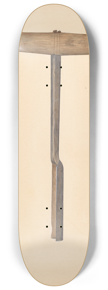 William Frank - Handmade Auger 8.25 inch art skate deck