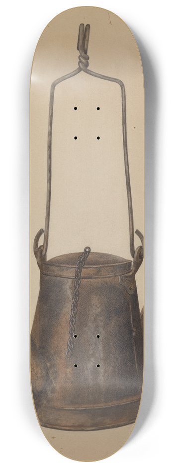 William Frank - Two Spouted Torch 8.25 inch art skate deck