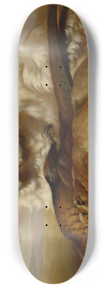 William Gillard - Guarding the Bag 8.25 inch art skate deck