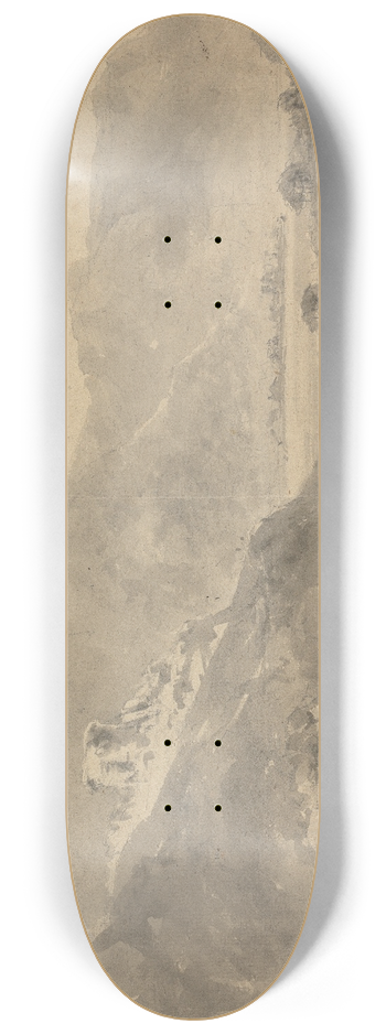 William Gilpin - Mountain Landscape 8.25 inch art skate deck