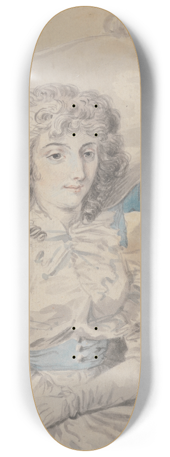 William Hamilton - Miss Charlotte Sandby 8.25 inch art skate deck