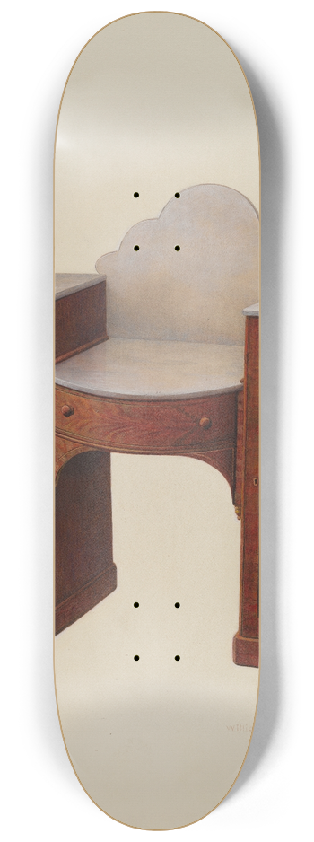 William H. Edwards - Dressing Table 8.25 inch art skate deck