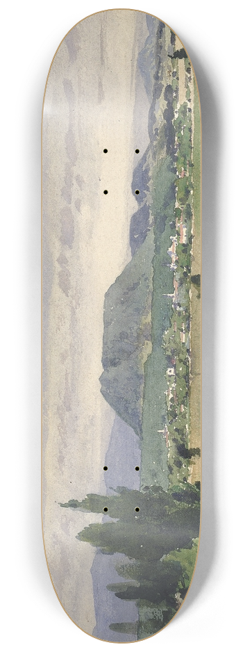 William Henry Holmes - In Mexico 8.25 inch art skate deck