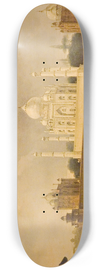 William Hodges - The Taj Mahal 8.25 inch art skate deck
