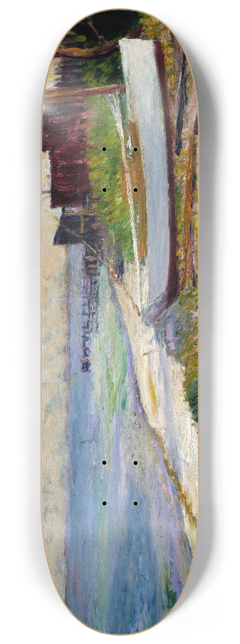 William James Glackens - Beach Scene 8.25 inch art skate deck