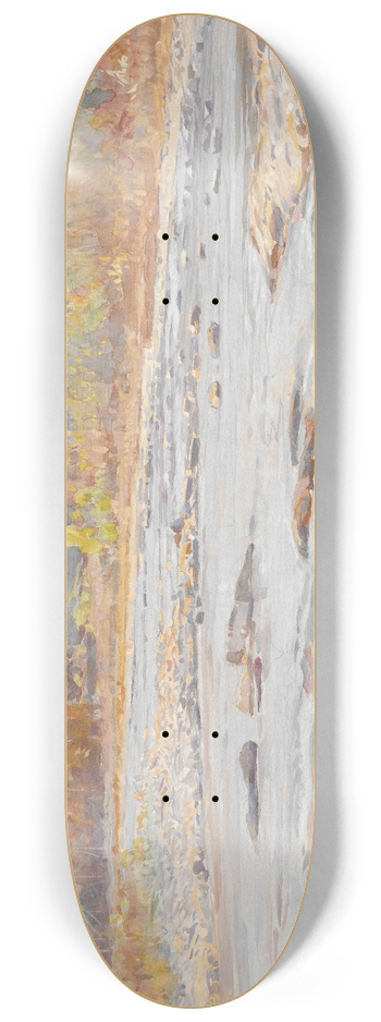 William J. Forsyth - Whitewater Rapids 8.25 inch art skate deck