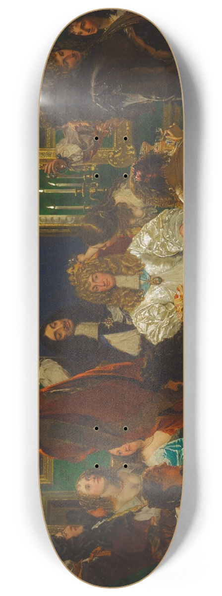 Augustus Leopold Egg - The Life of Buckingham 8.25 inch art skate deck