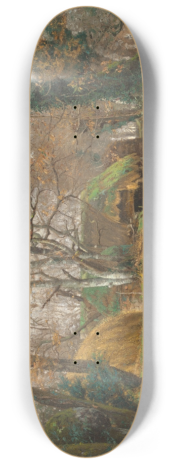 William Lamb Picknell - Pont Aven 8.25 inch art skate deck