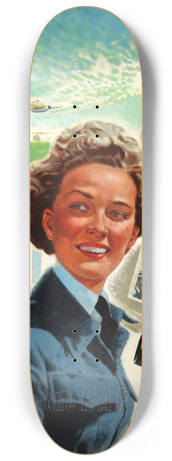 William Little - And help the RAF 8.25 inch art skate deck