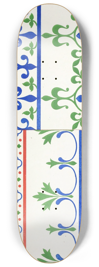 Augustus Pugin - Borders for Altar Cloths. 8.25 inch art skate deck
