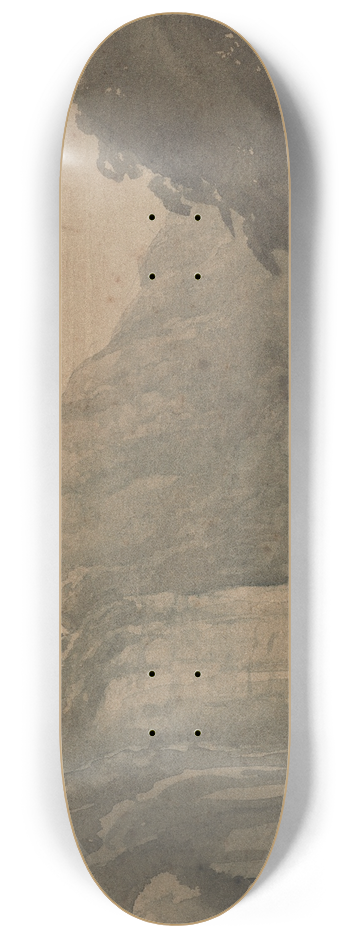 William Marshall Cooper - Hawks Crag, Buller River by moonlight 8.25 inch art skate deck