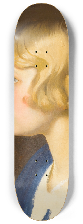 William McGregor Paxton - Edna 8.25 inch art skate deck