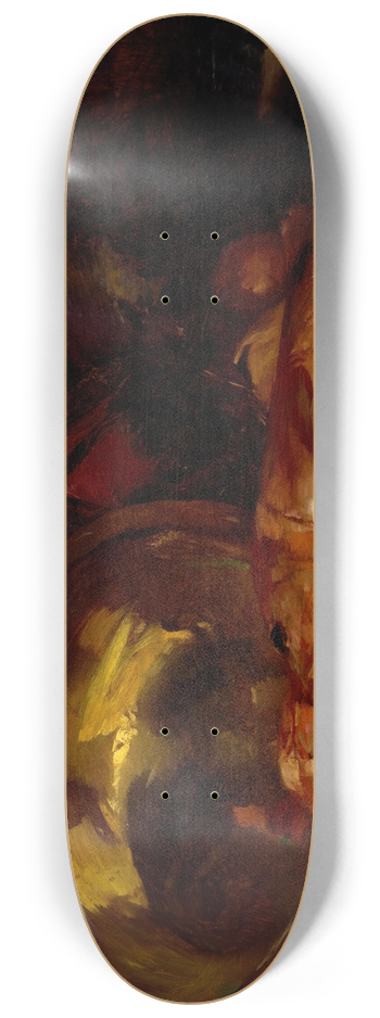 William Merritt Chase - Still Life 8.25 inch art skate deck