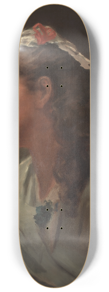 William Morris Hunt - His First Model-Miss Russell 8.25 inch art skate deck