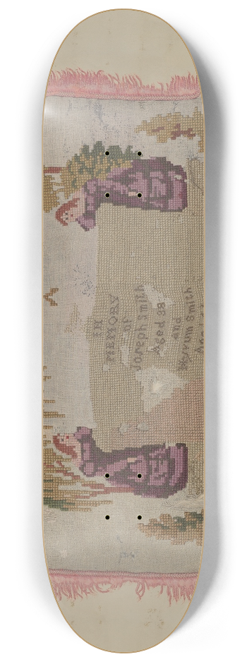 William Parkinson - Mourning Embroidery 8.25 inch art skate deck