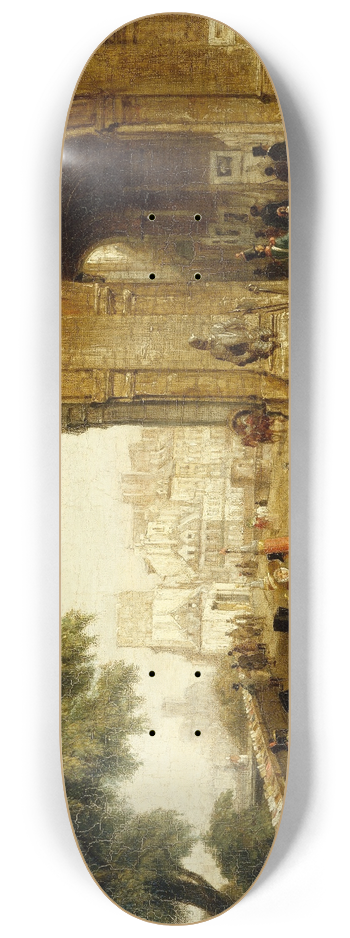 William Parrott - Le Quai de Conti 8.25 inch art skate deck