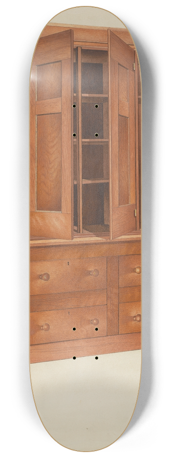 William Paul Childers - Shaker Cabinet 8.25 inch art skate deck