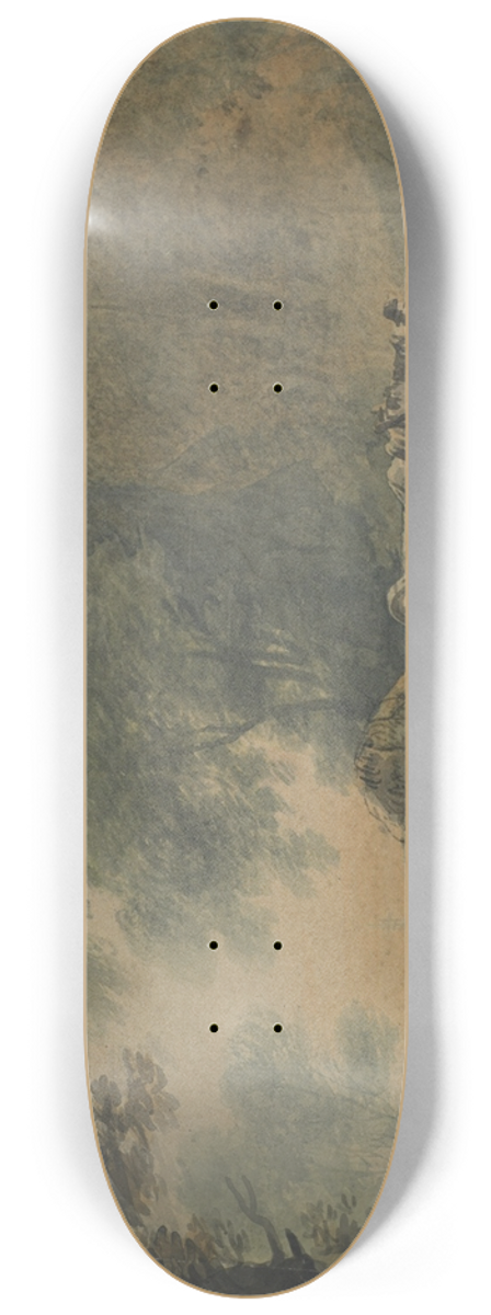William Payne - A quarry near Plymouth 8.25 inch art skate deck