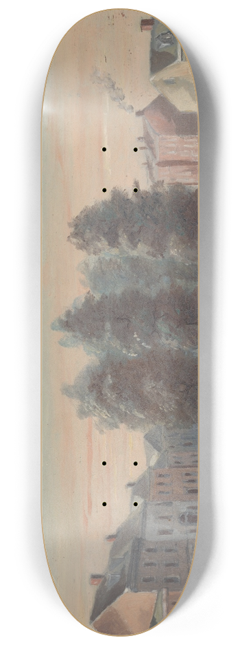 William P. Chappel - Baked Pears in Duane Park 8.25 inch art skate deck