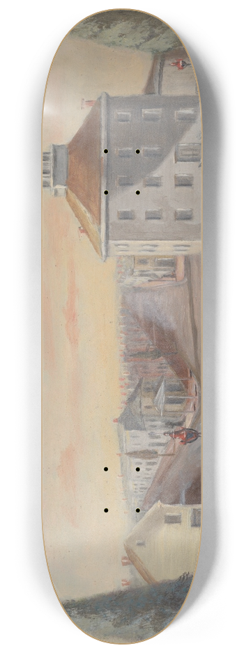 William P. Chappel - Hot Corn Seller 8.25 inch art skate deck