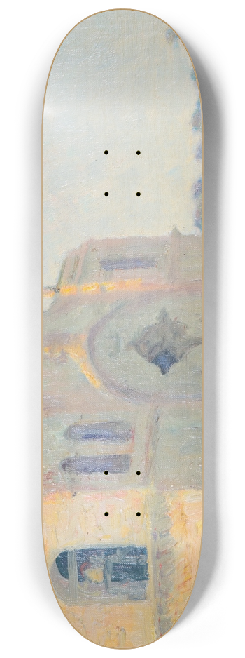 William Posey Silva - Carmel Mission 8.25 inch art skate deck