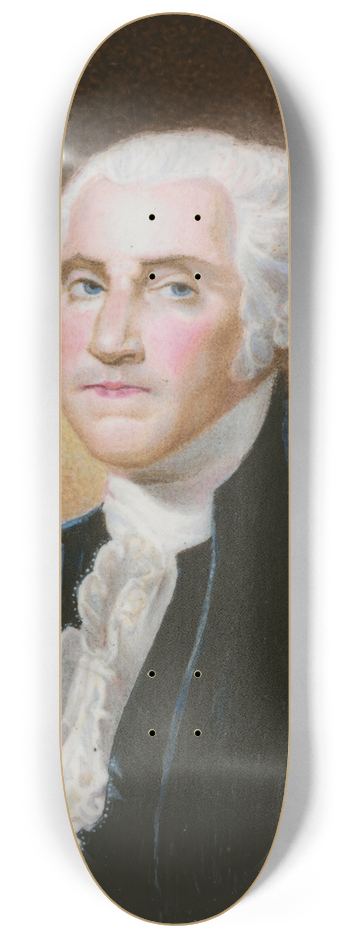 William Russell Birch - George Washington 8.25 inch art skate deck