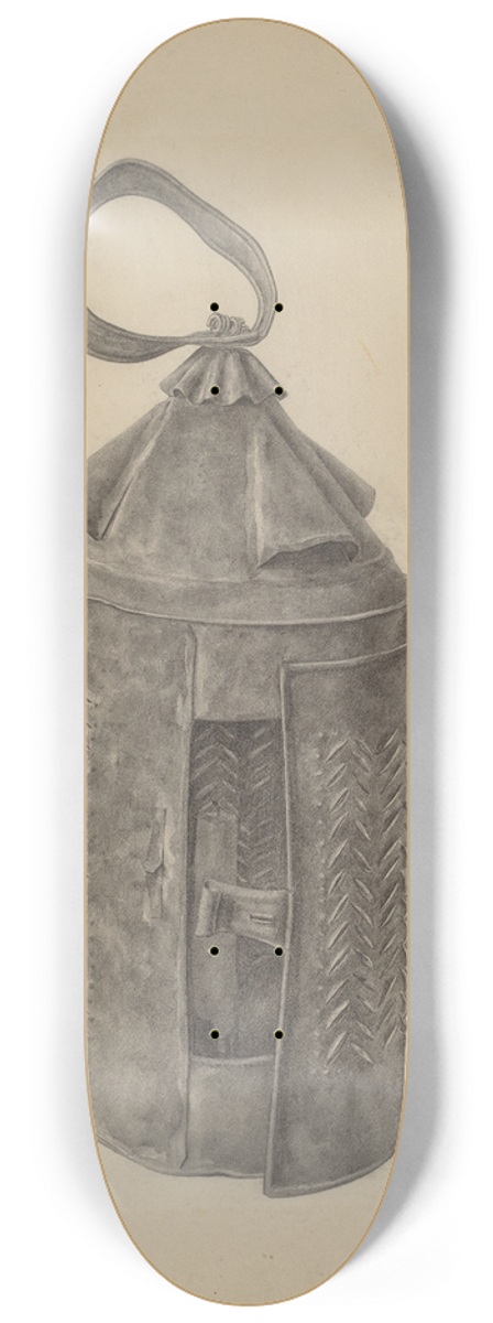 William Schmidt - Hand Lantern 8.25 inch art skate deck