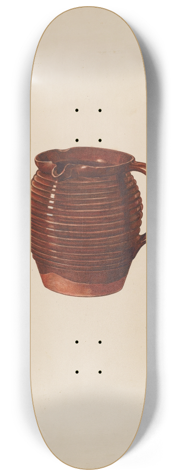 William Schmidt - Small Pitcher 8.25 inch art skate deck
