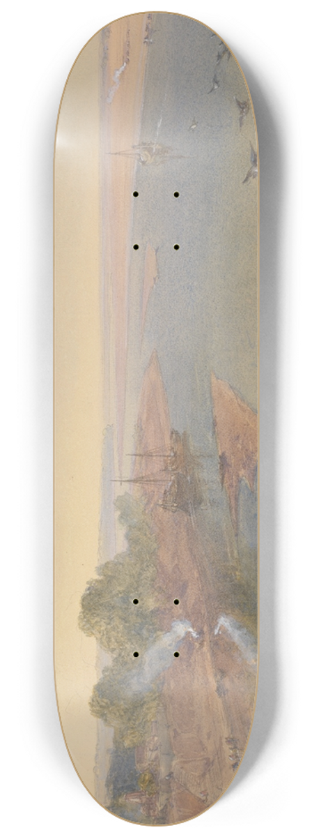 William Simpson - The Ganges 8.25 inch art skate deck