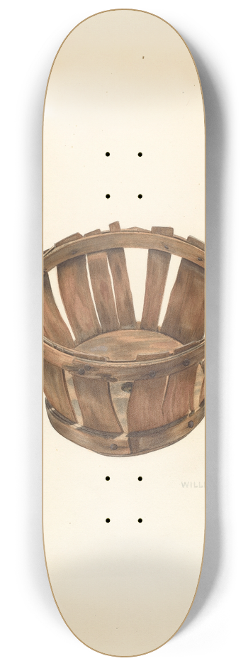 William Spiecker - Strawberry Basket 8.25 inch art skate deck