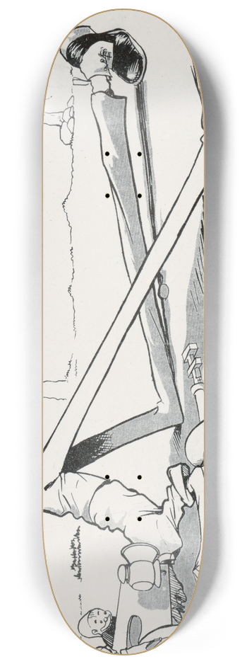 William Steinigans - Looking for trouble 8.25 inch art skate deck