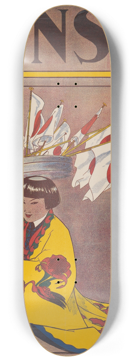 William Stevens - Sunset Magazine 8.25 inch art skate deck