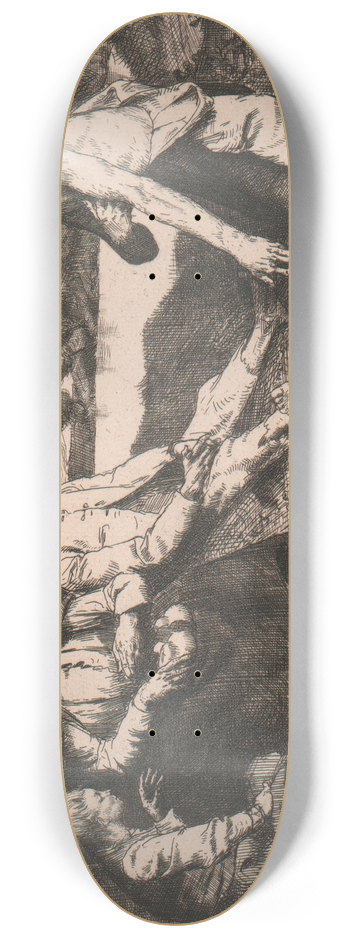 William Strang - The Penance (Ancient Mariner) 8.25 inch art skate deck