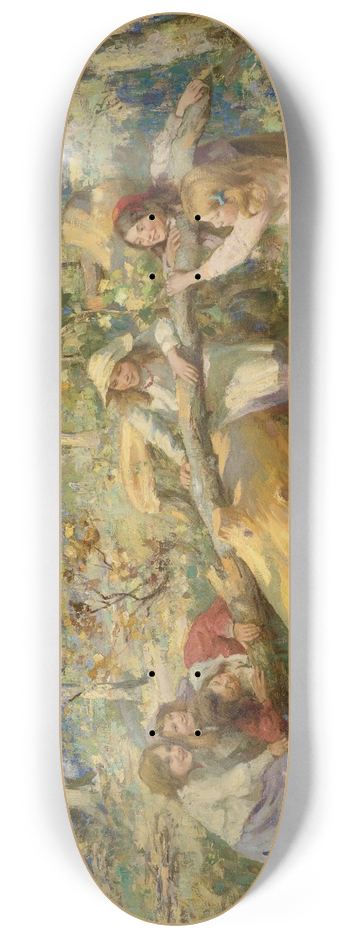 William Stuart MacGeorge - Scottish see-saw 8.25 inch art skate deck