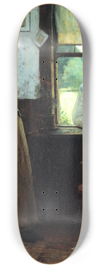 William Thomas Smedley - One Day in June 8.25 inch art skate deck