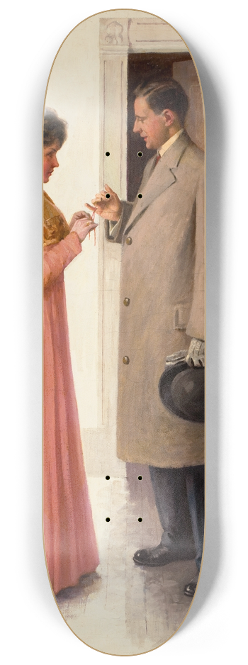 William Vincent Cahill - Dont Forget! 8.25 inch art skate deck